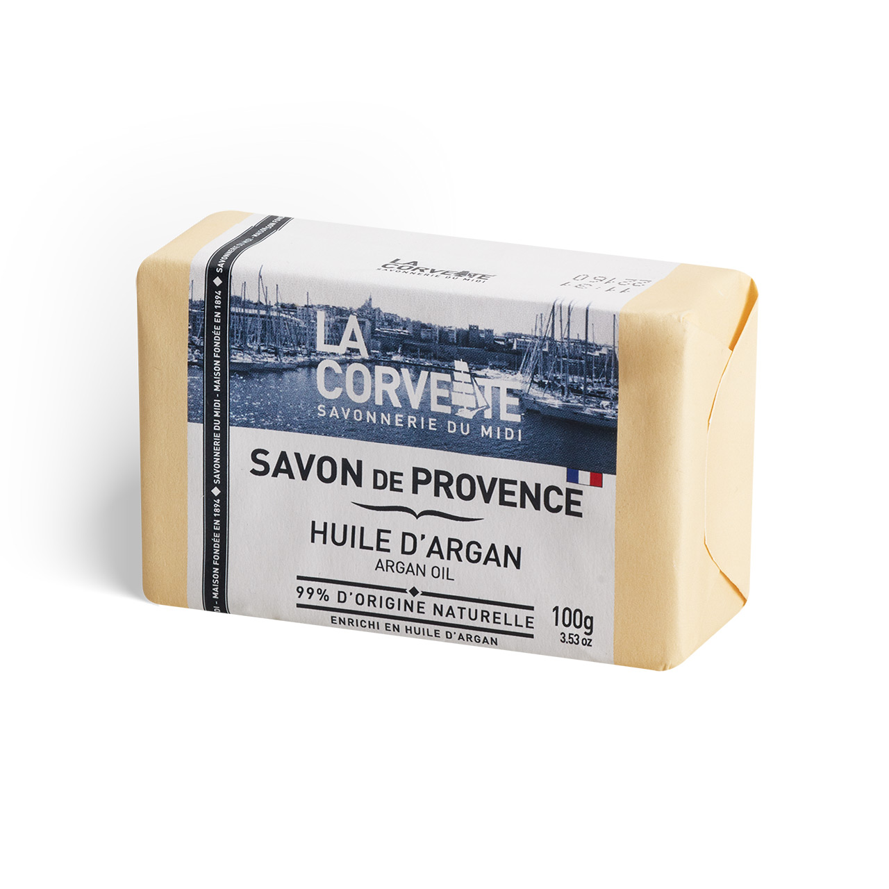 Savon de Marseille huile d'argan – 100g Argan oil Marseille soap - 100g