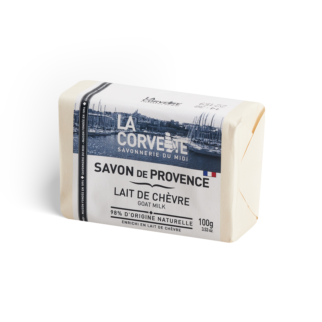 Savon visage lait de chèvre – 100g Savon de Provence lait de chèvre - 100g