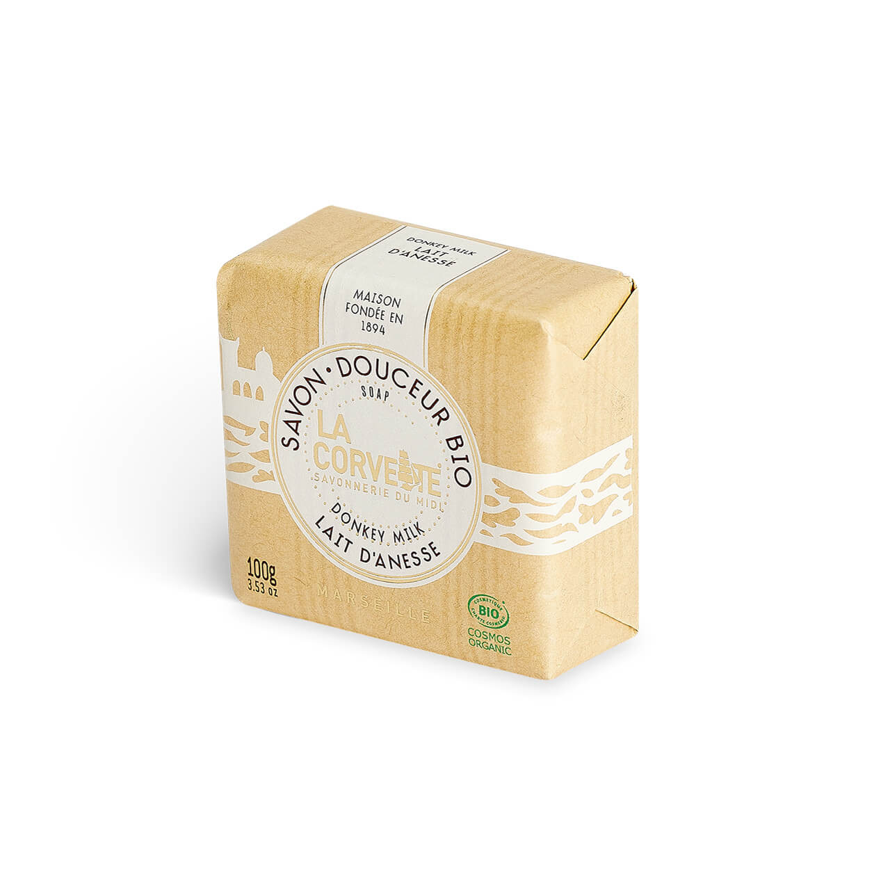 savon-douceur-bio-lait-d-anesse-100g-cosmos-organic-270104-001 organic donkey milk soap