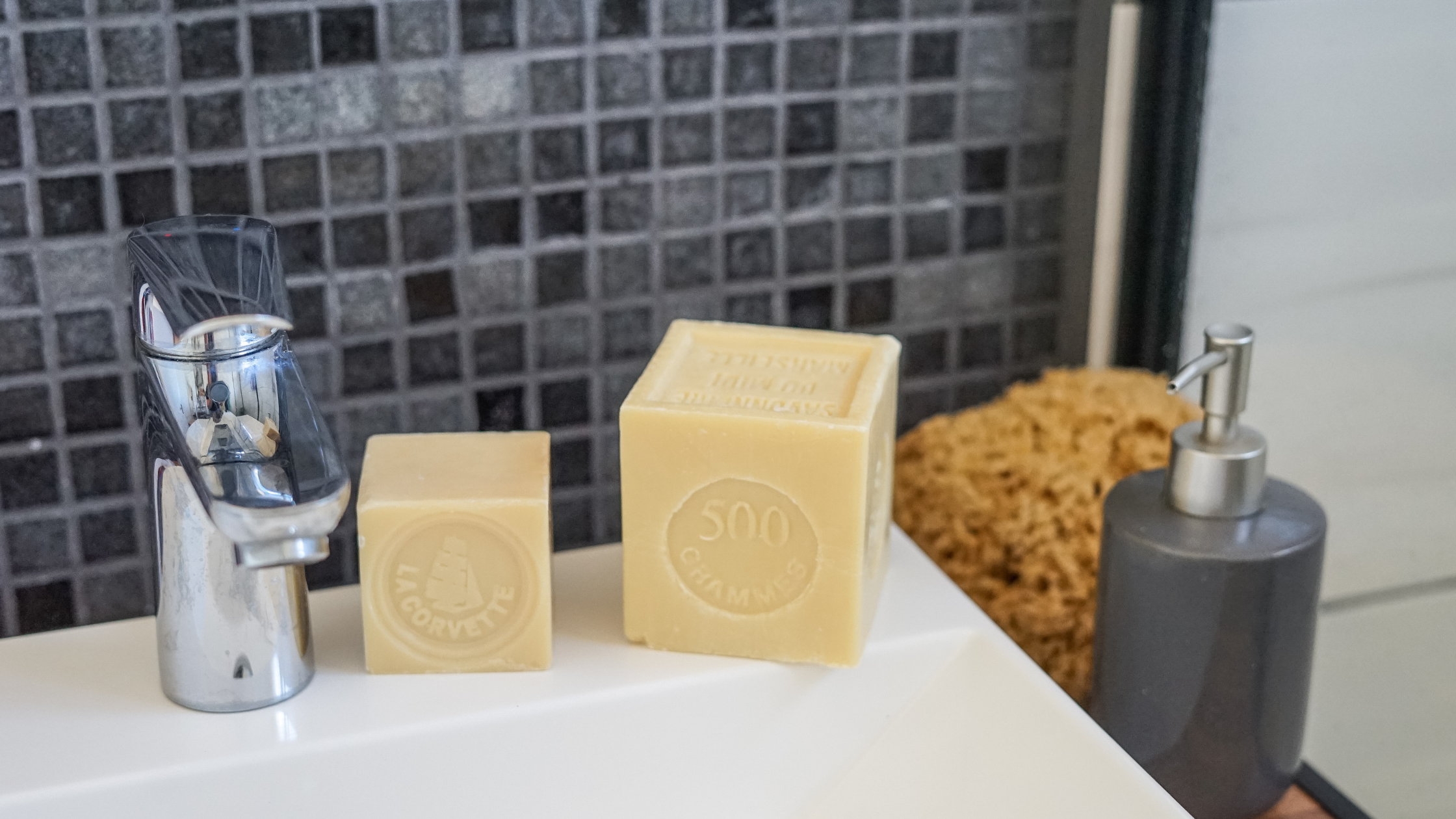 Marseille soap against pimples