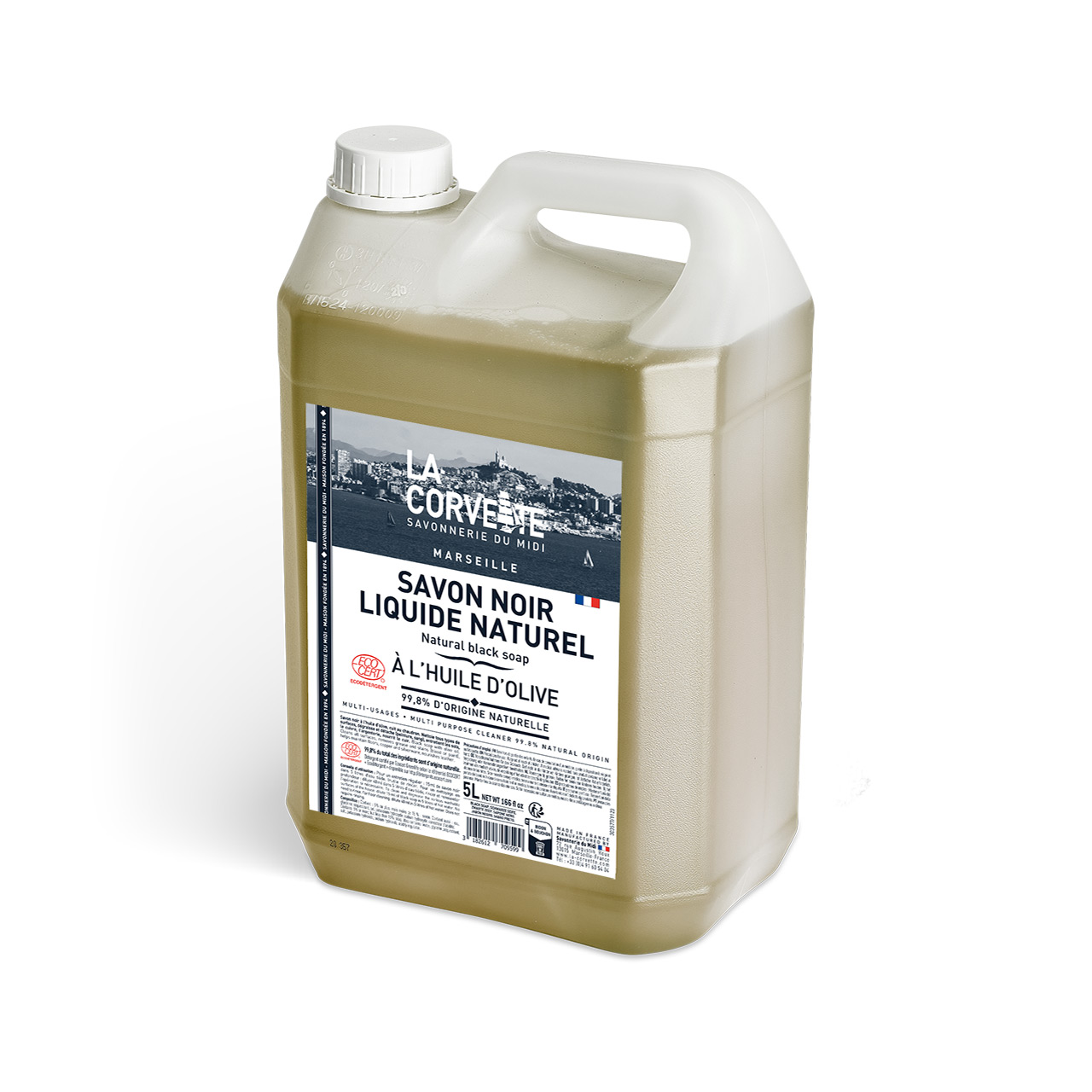 270959-001 savon noir grand format 5L