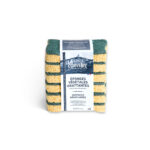 scrubbing vegetable sponge resistant solid surface