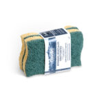 scrubbing vegetable sponge resistant solid surface