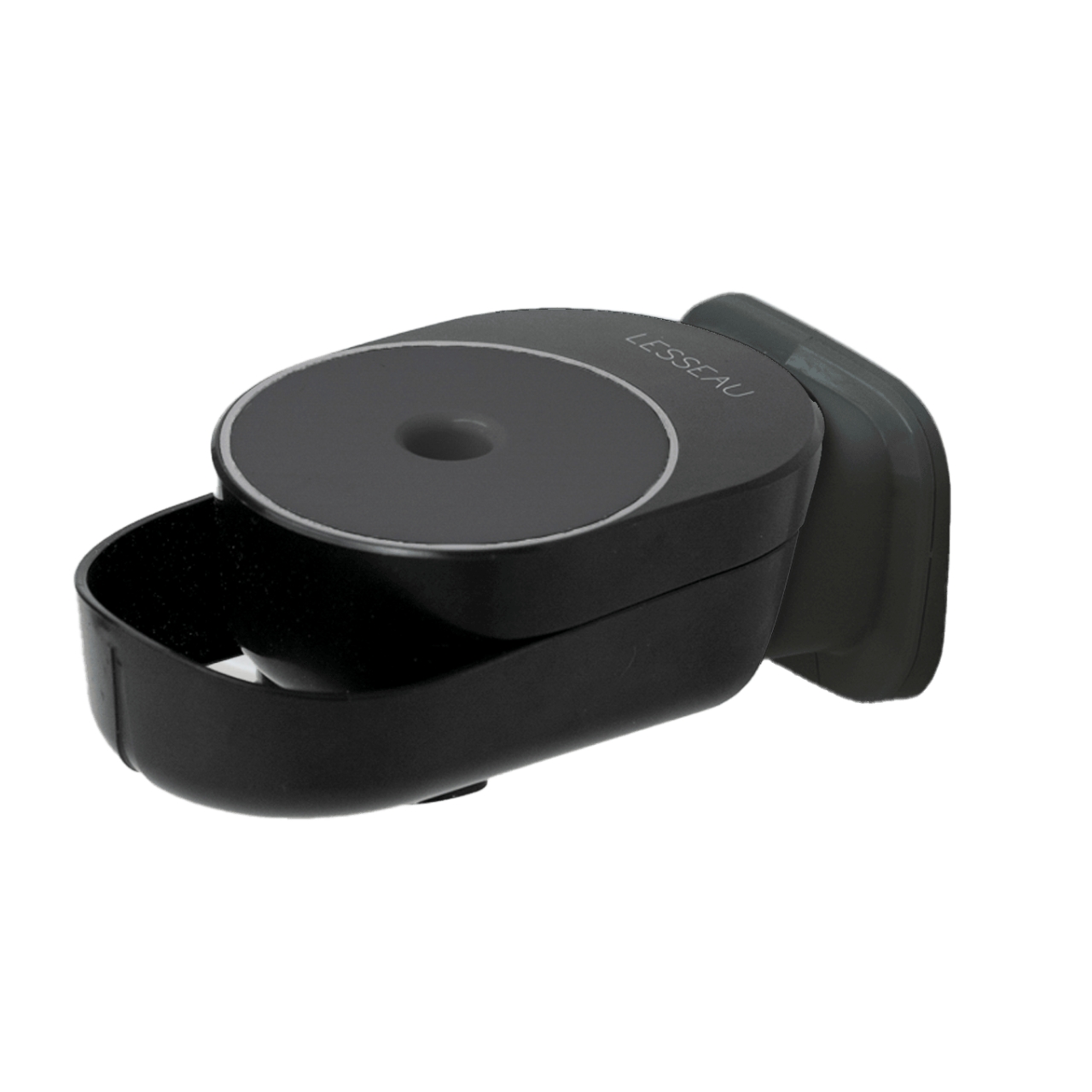 Distributeur noir Lesseau x La Corvette solid soap dispenser